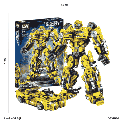 [0837014] FGR TRANSFORMER ROBOT BUMBLEBEE 7014