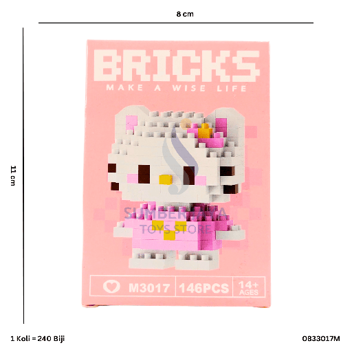 [0833017M] NANO BLOCKS 3017M