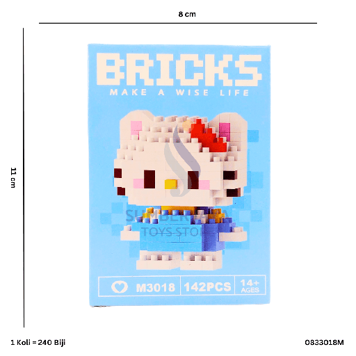 [0833018M] NANO BLOCKS 3018M