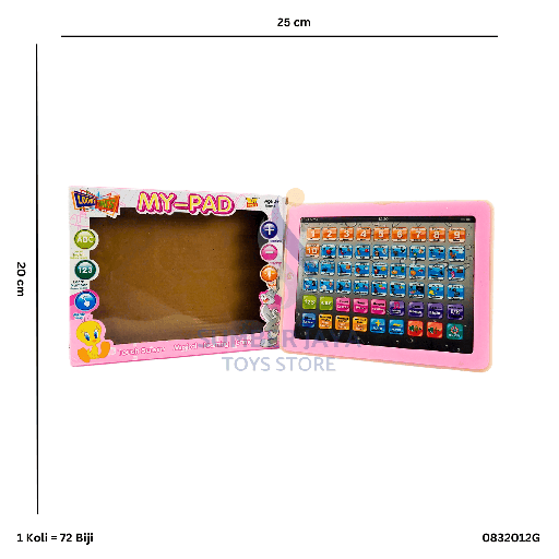 [0832012G] B/O MY PAD LED GIRL 2012G