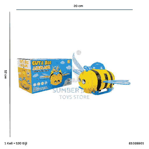 [81035501] BEE AIRPLANE B/O 5501