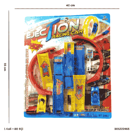 [801222465] EJECTION RACING CAR 2465