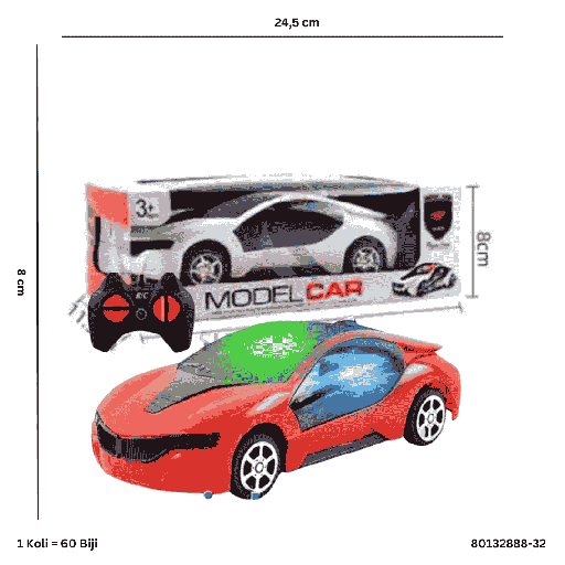 [80132888-32] R/C RACING CAR 888-32