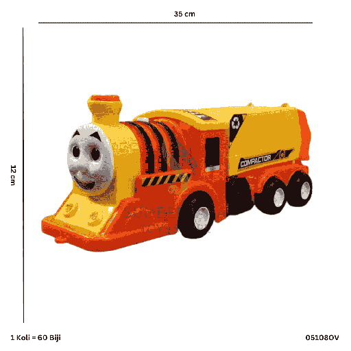[05108OV] TRUCK TRAIN COMPACTOR B/O OV 08