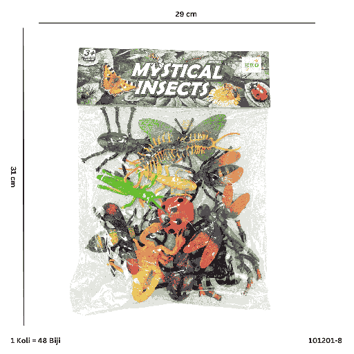 [101201-8] MYSTICAL INSECT 201-8