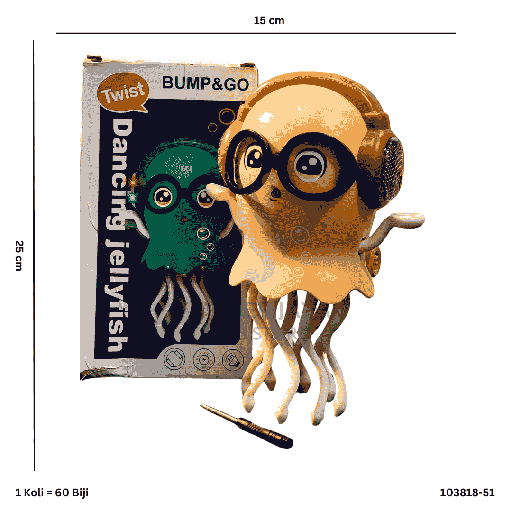 [103818-51] ELECTRIC DANCING JELLYFISH 818-51