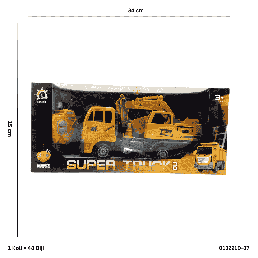 [0132210-87] R/C ENGINEERING SUPER TRUCK 210-87