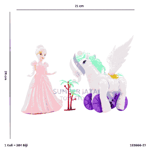 [151666-27] BARBIE + KUDA 666-27