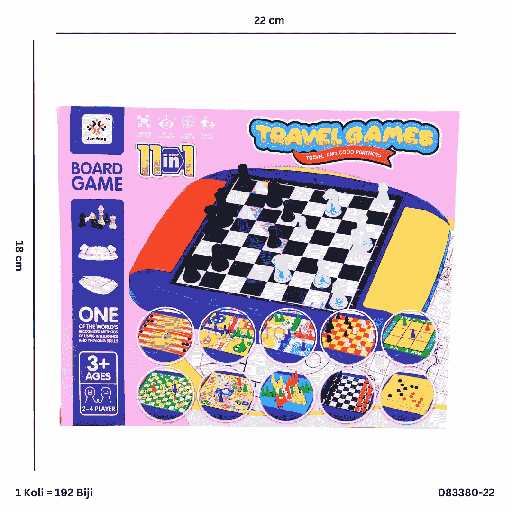 [083380-22] BOARD GAME TRAVEL 380-22