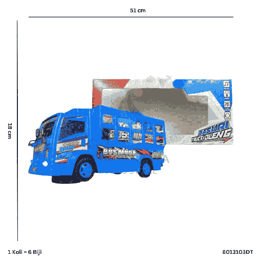 [8013103DT] TRUCK DUMP OLENG B/O DT 03
