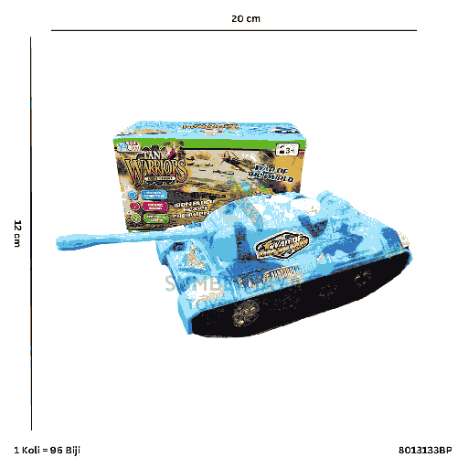 [8013133BP] TANK LAMPU B/O DUS BP 33