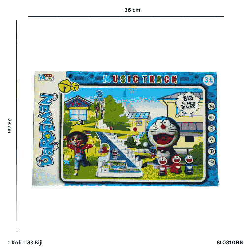 [810310BN] MUSIC TRACK BIG DORAEMON BN 10