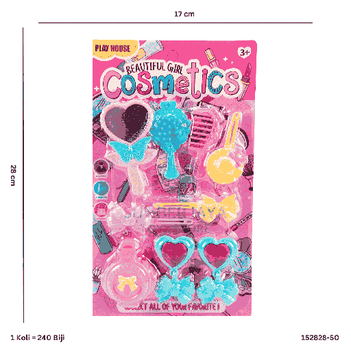 [152828-50] BEAUTY GIRL COSMETICS 828-50