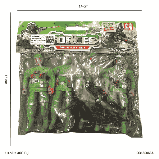 [0318008A] 4PC ROBOT SOLDIER 8008A