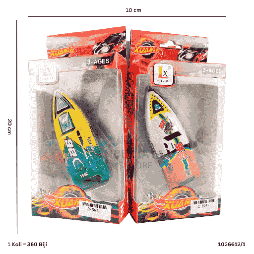 [1036612/1] BOAT XUANLEE 12PC 6612/1