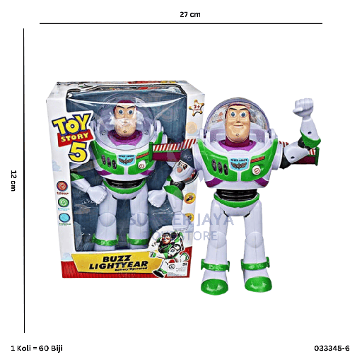 [033345-6] B/O BUZZ LIGHTYEAR 345-6A