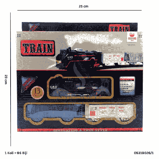 [05319026/1] B/O RAIL TRAIN 19026/1
