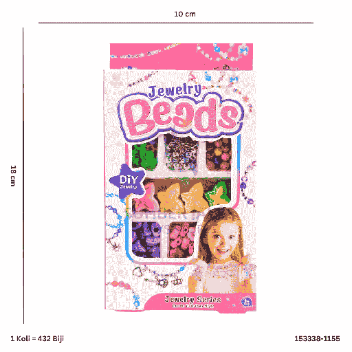 [153338-1155] DIY JEWELRY BEADS 338-1155