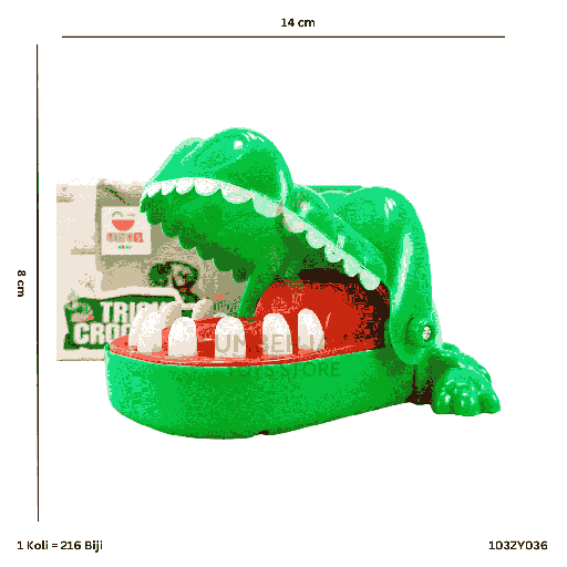 [103ZY036] TRICK CROCODILE ZY036