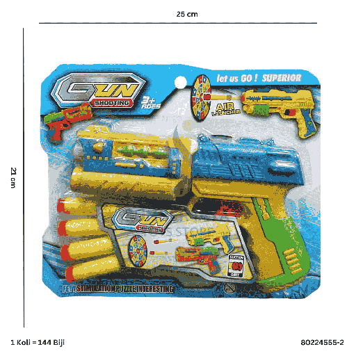 [80224555-2] NERF GUN 555-2