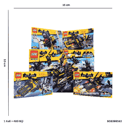 [808399163] RPK SUPERHERO BATMAN W/ FLYING RIDE 99163