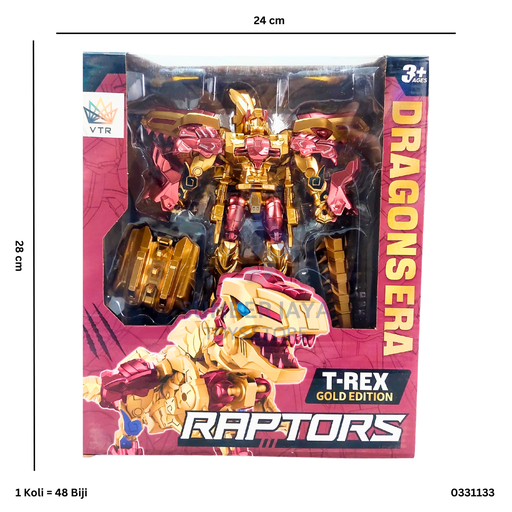[0331133] RAPTORS TRANSFORM ROBOT RT1133