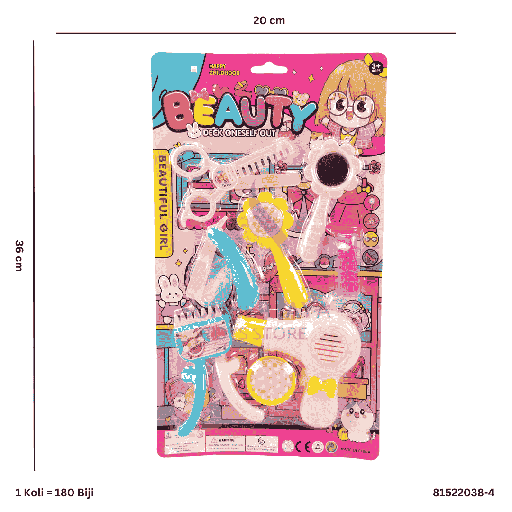 [81522038-4] BEAUTY SET 2038-4
