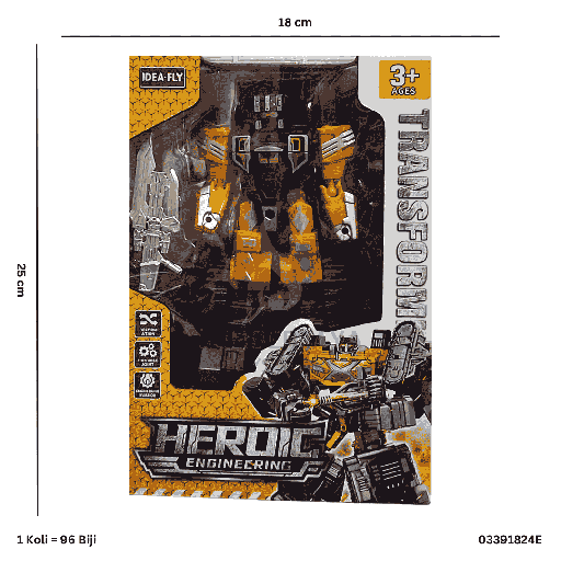 [03391824E] HEROIC ENGINEERING ROBOT 91824E