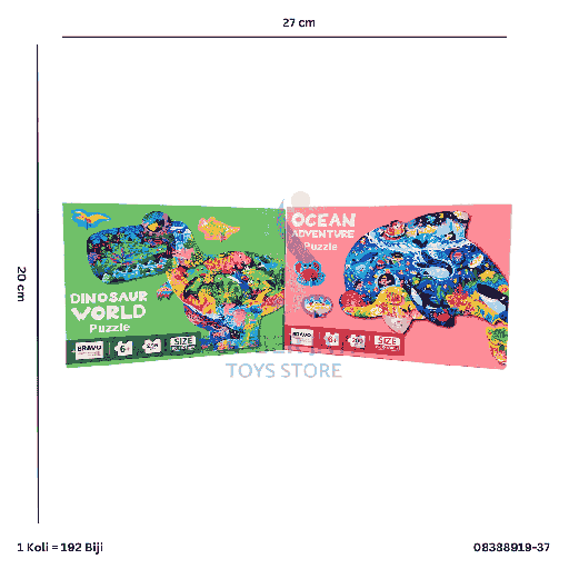 [08388919-37] PUZZLE DINO WORLD 88919-37