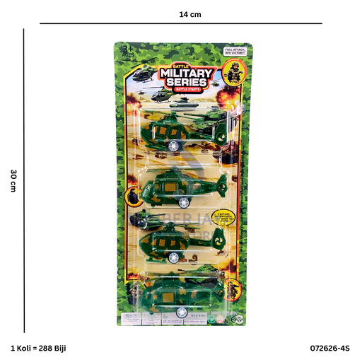 [072626-4S] HELI MILITARY SERIES 626-4S
