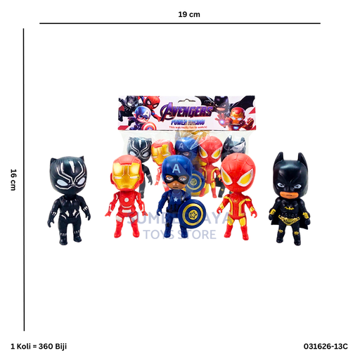 [031626-13C] RBT AVANGERS 5PC 626-13C