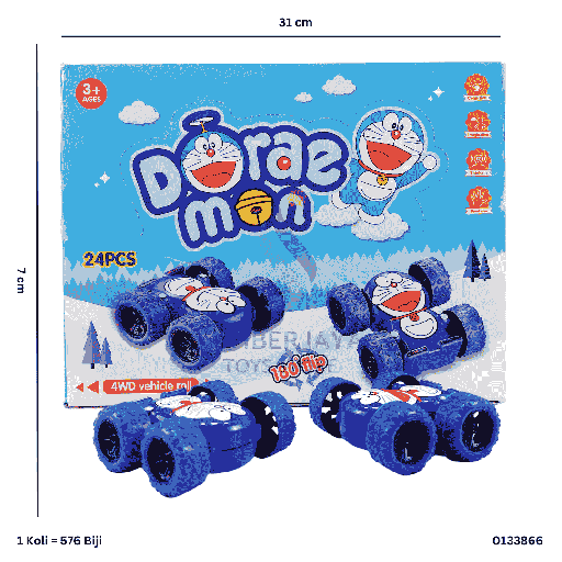 [0133866] STUNT CAR DORAEMON 866