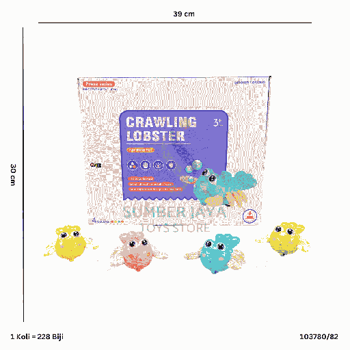 [103780/82] CRAWLING LOBSTER 780/82