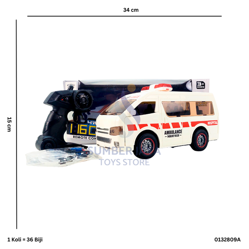 [0132809A] R/C AMBULANCE 809A