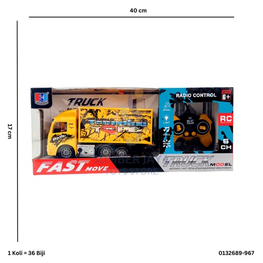 [0132689-967] R/C TRUCK FAST MOVE 689-967