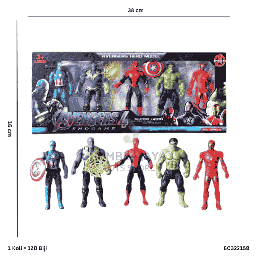[80322158] RBT AVENGERS 5P 2158