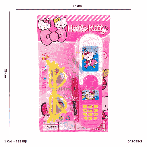 [042058-2] HP HELLO KITTY + KACAMATA 058-2