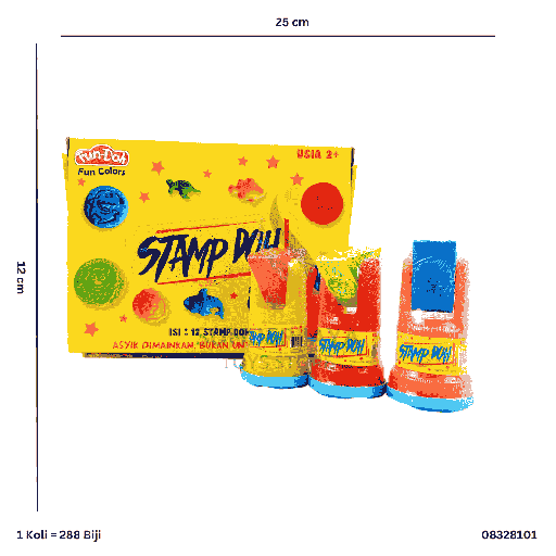 [08328101] FUN-DOH STAMP DOH 28101