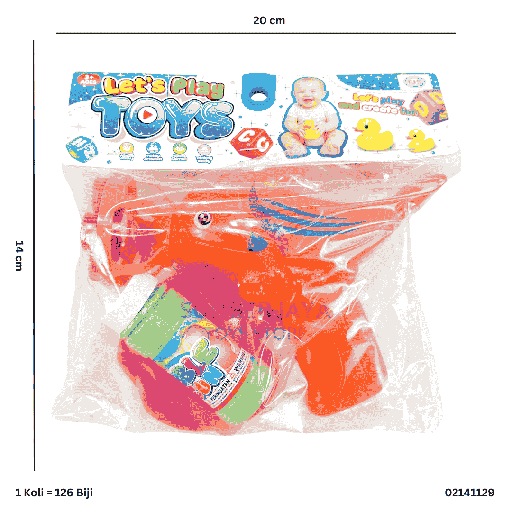 [802141129] BUBBLE GUN 5 MATA KTG 1129