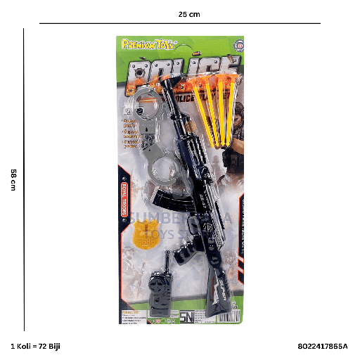 [8022417865A] POLICE GUN SET 17865A