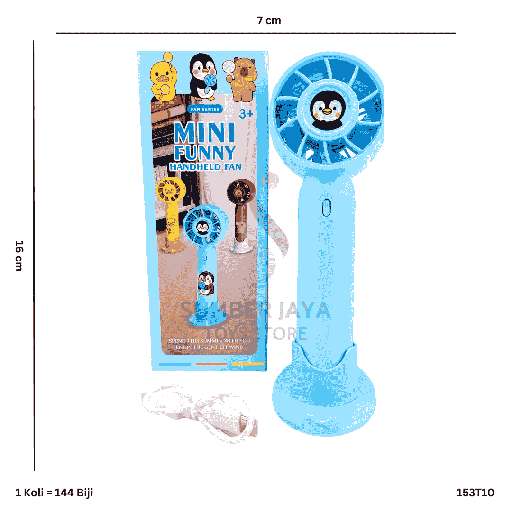 [153T10] MINI FUNNY HANDHELD FAN T10