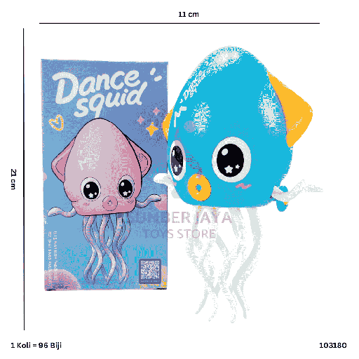 [103180] DANCE SQUID TWIST 180