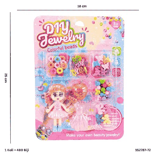 [152787-72] DIY JEWELRY BEADS 787-72