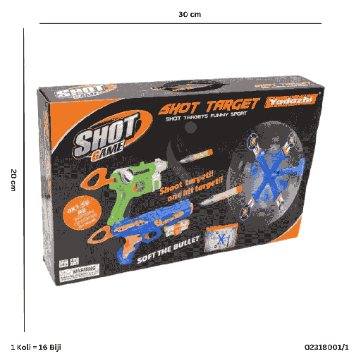 [02318001/1] PST SHOT GAME DOS B/O 8001/1