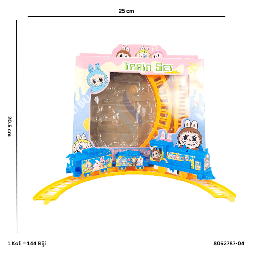 [8053787-04] TRAIN SET LABUBU 787-04