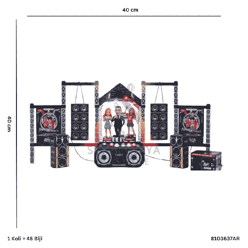 [8103637AR] PANGGUNG RIGGING BSR FULLSET AR 637