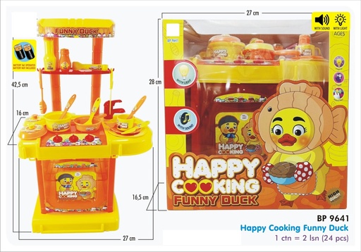 [81539641] HAPPY COOKING FUNNY DUCK 9641