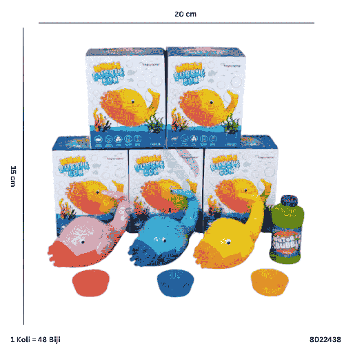 [8022438] WHALE BUBBLE GUN 38