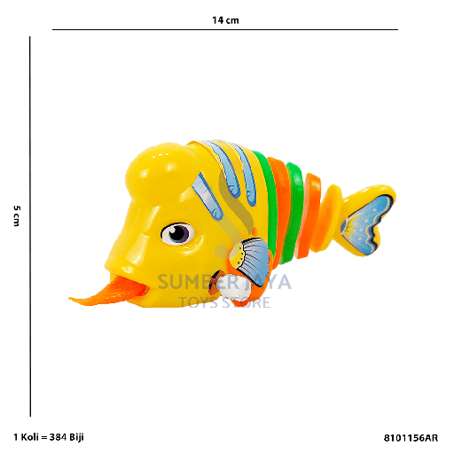 [8101156AR] WIGGLE FISH TOYS KTG AR 156