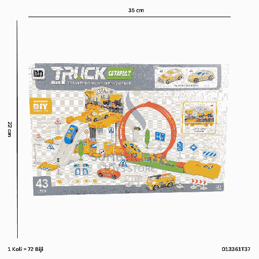 [013361T37] TRACK CAR CONTRUCTION 61T37